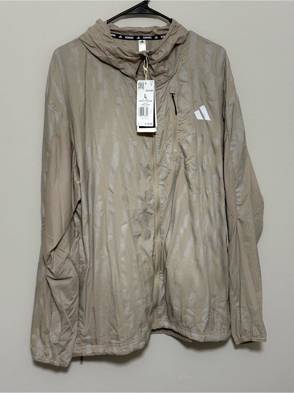 adidas Men's Hooded Large Sleeve training or running